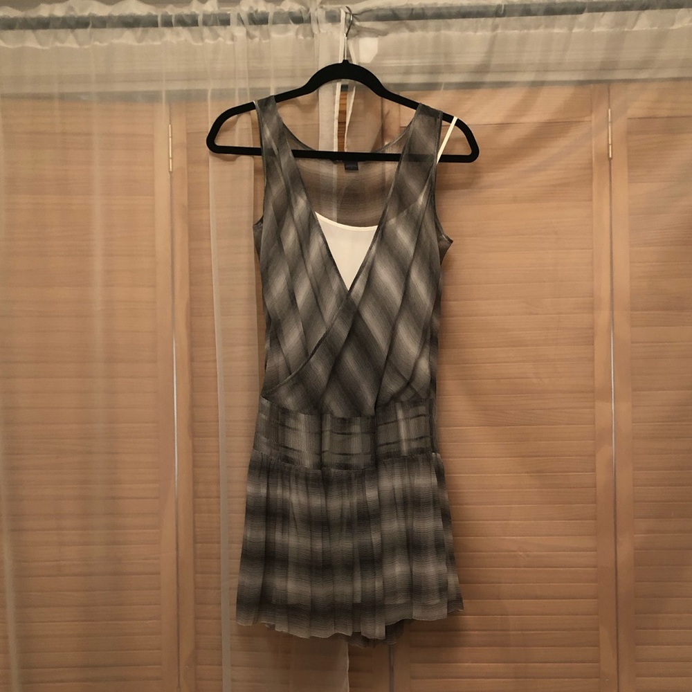 Armani Exchange Silk Mini Dress